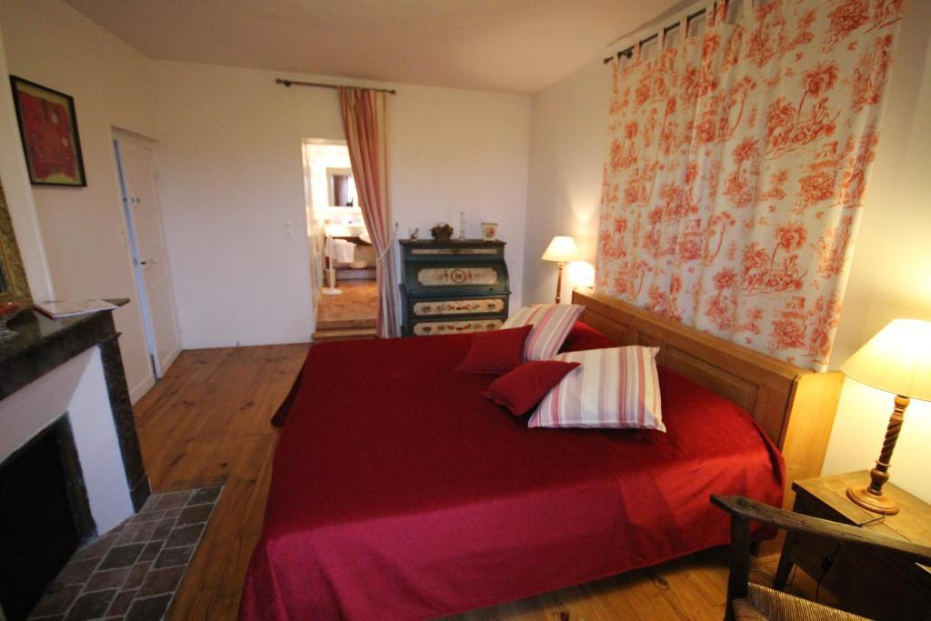 Le Pommenial De La Herissonniere Saint-Aubin-de-Bonneval Kamer foto
